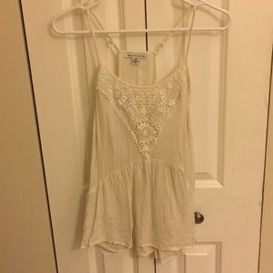 American Eagle Cream Tank Top